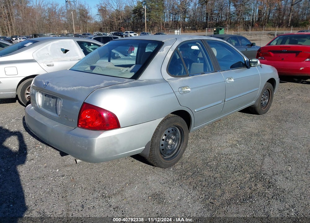 2004 NISSAN SENTRA 1.8S VIN: 3N1CB51D94L850887