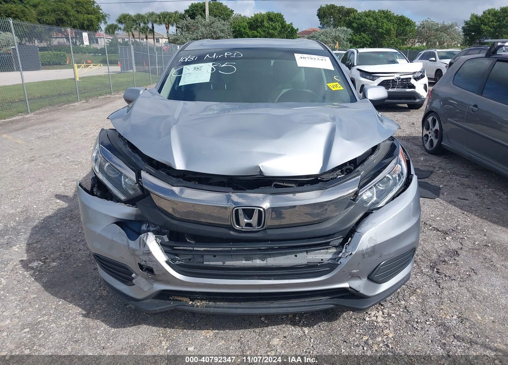 2019 HONDA HR-V LX VIN: 3CZRU5H36KM730285