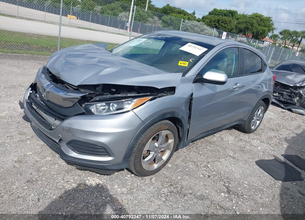 2019 HONDA HR-V LX VIN: 3CZRU5H36KM730285