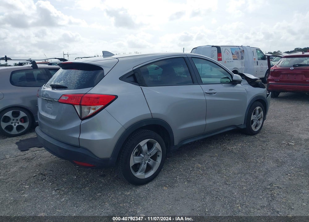 2019 HONDA HR-V LX VIN: 3CZRU5H36KM730285
