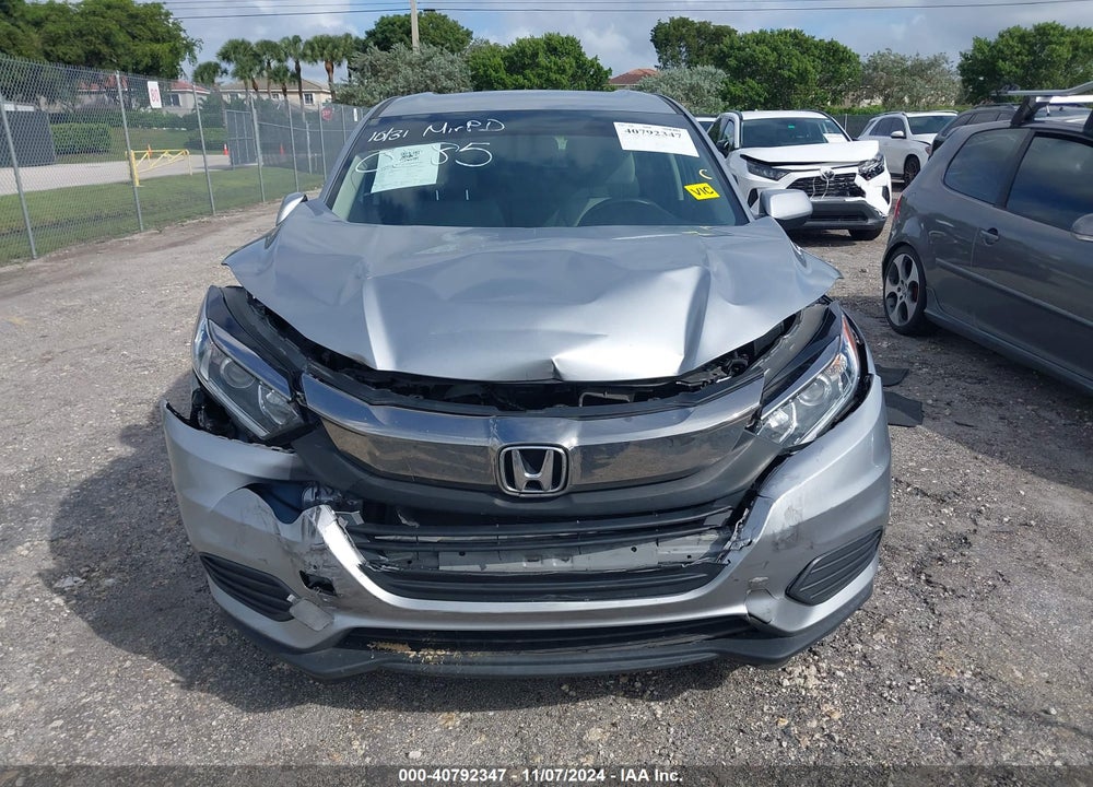 2019 HONDA HR-V LX VIN: 3CZRU5H36KM730285