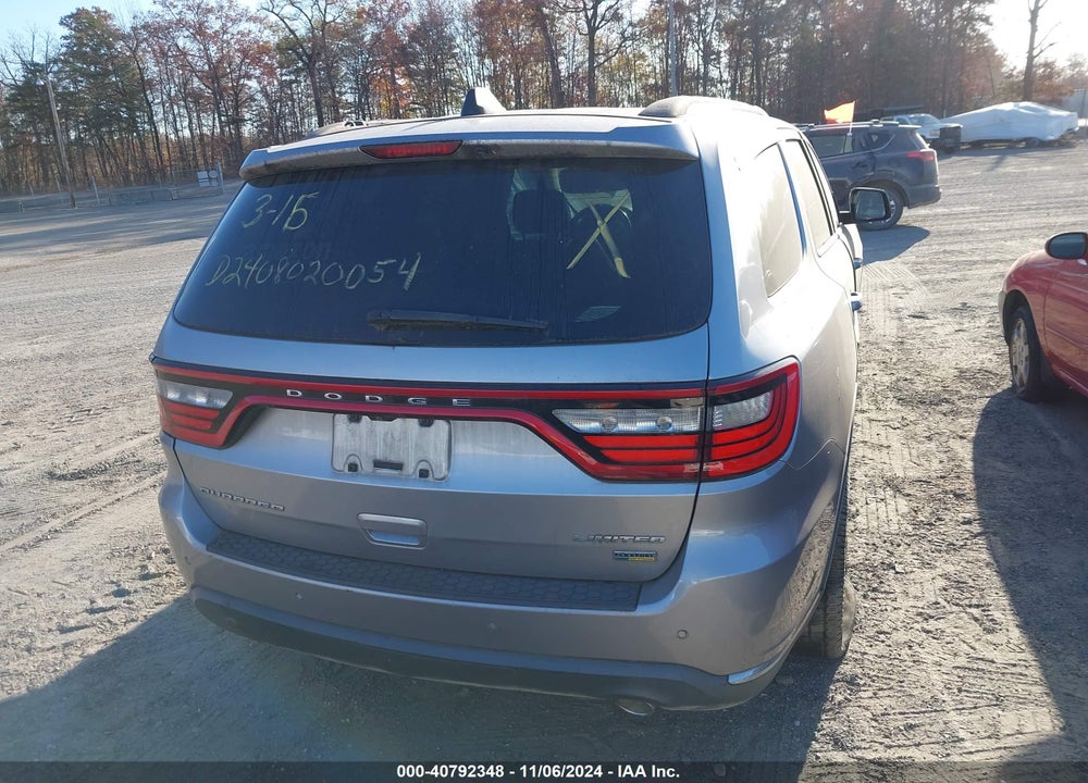 2014 DODGE DURANGO LIMITED VIN: 1C4RDHDG0EC599716