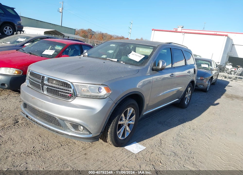 2014 DODGE DURANGO LIMITED VIN: 1C4RDHDG0EC599716
