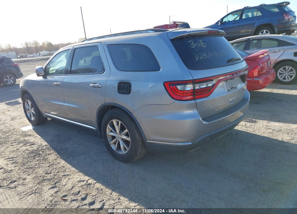 2014 DODGE DURANGO LIMITED VIN: 1C4RDHDG0EC599716