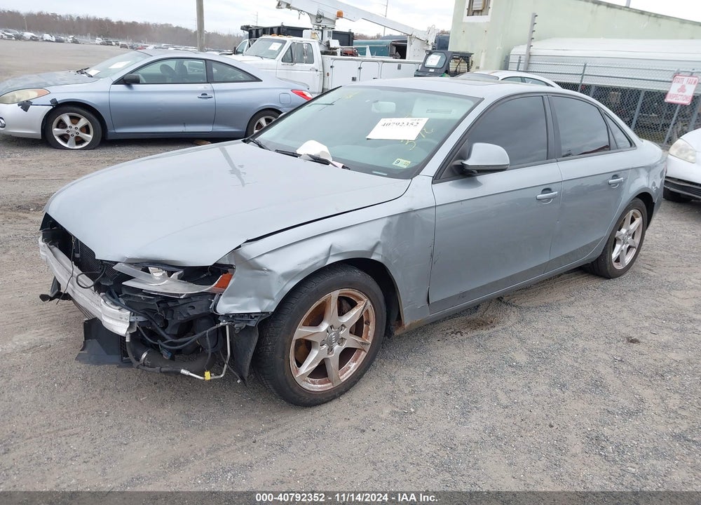2009 AUDI A4 2.0T PREMIUM VIN: WAULF78K69N050750