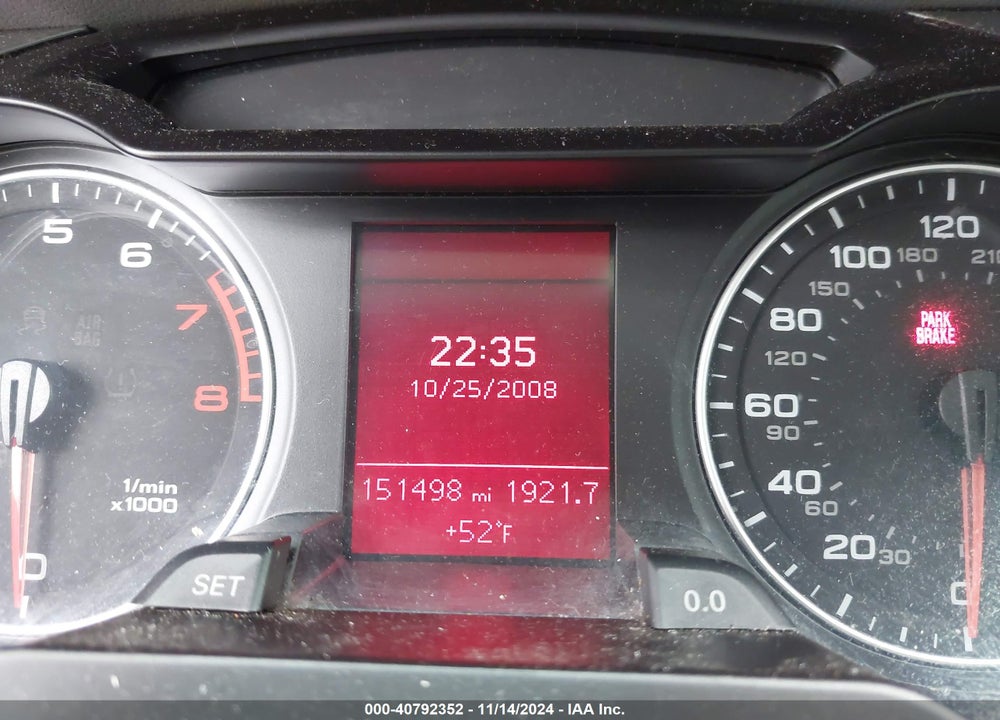 2009 AUDI A4 2.0T PREMIUM VIN: WAULF78K69N050750
