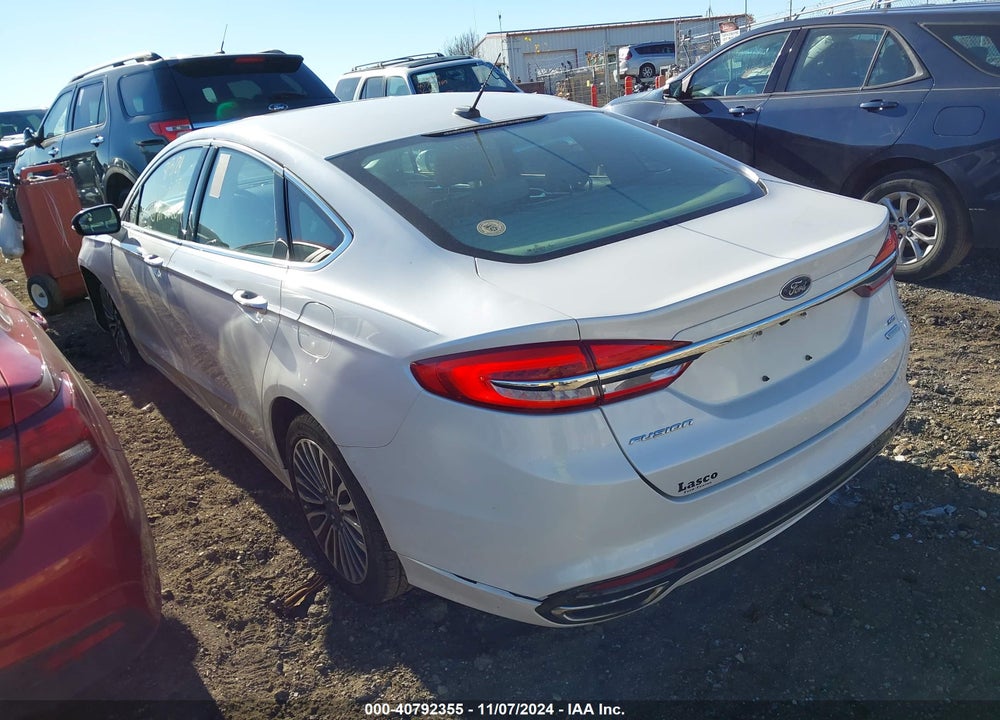 2017 FORD FUSION SE VIN: 3FA6P0H96HR220320