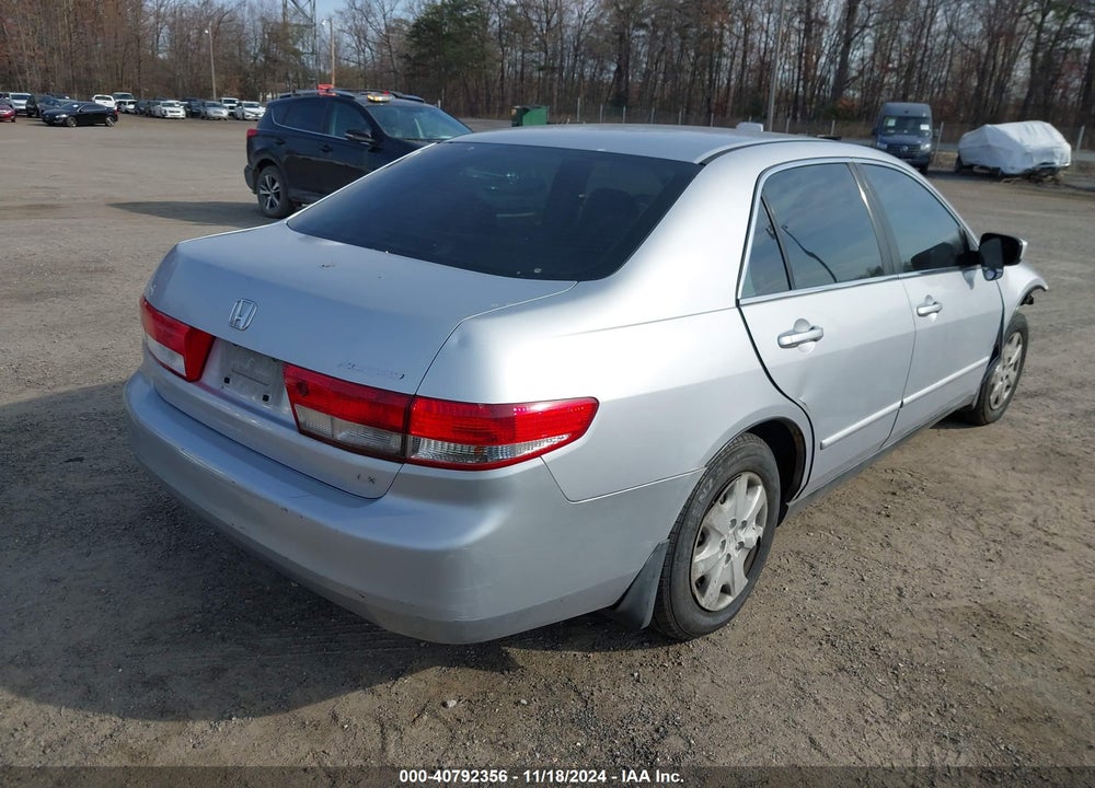 2004 HONDA ACCORD SDN LX VIN: 1HGCM56324A176744