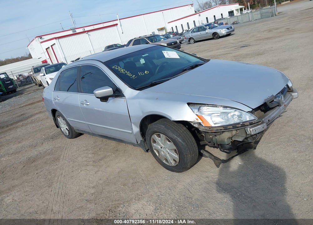 2004 HONDA ACCORD SDN LX VIN: 1HGCM56324A176744