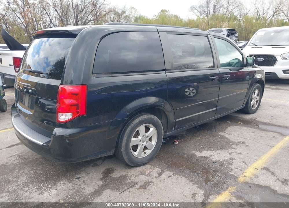 2012 DODGE GRAND CARAVAN SXT VIN: 2C4RDGCG6CR403326
