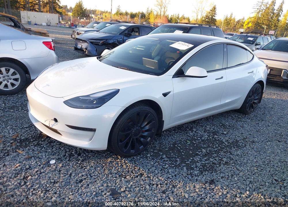 2023 TESLA MODEL 3 PERFORMANCE DUAL MOTOR ALL-WHEEL DRIVE VIN: 5YJ3E1EC6PF553660
