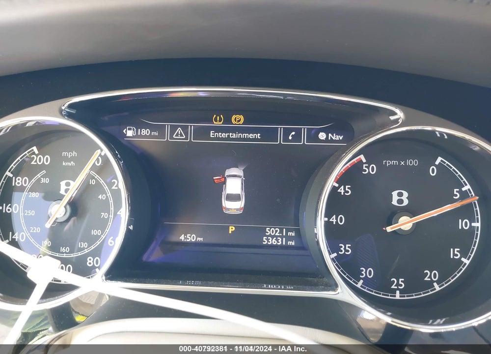 2015 BENTLEY MULSANNE VIN: SCBBB7ZH1FC001060