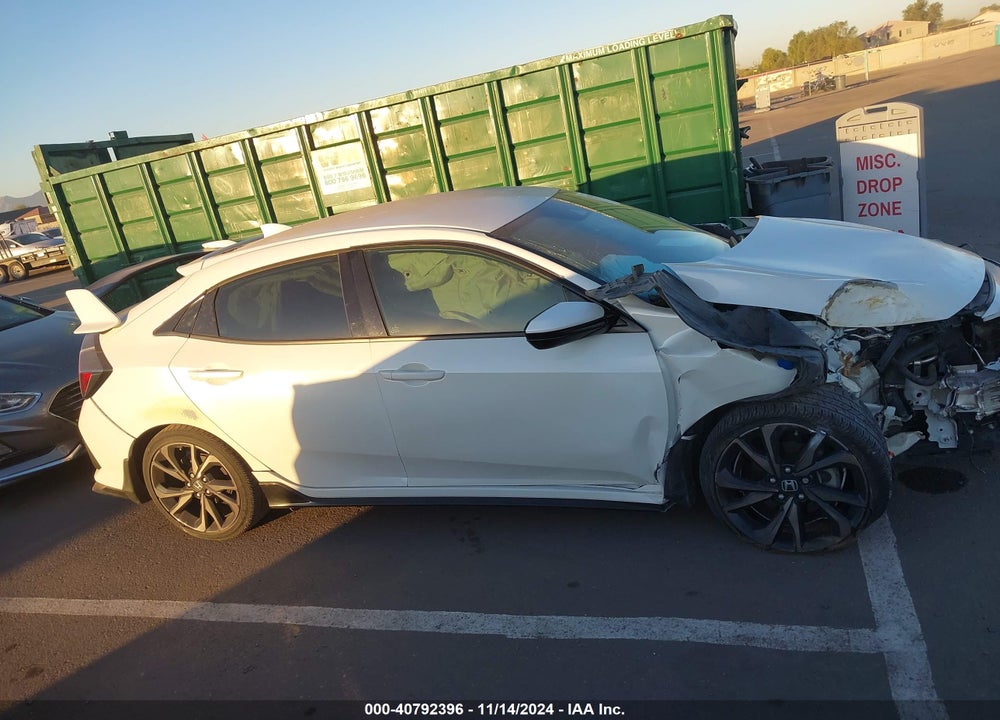 2019 HONDA CIVIC SPORT VIN: SHHFK7H43KU221308