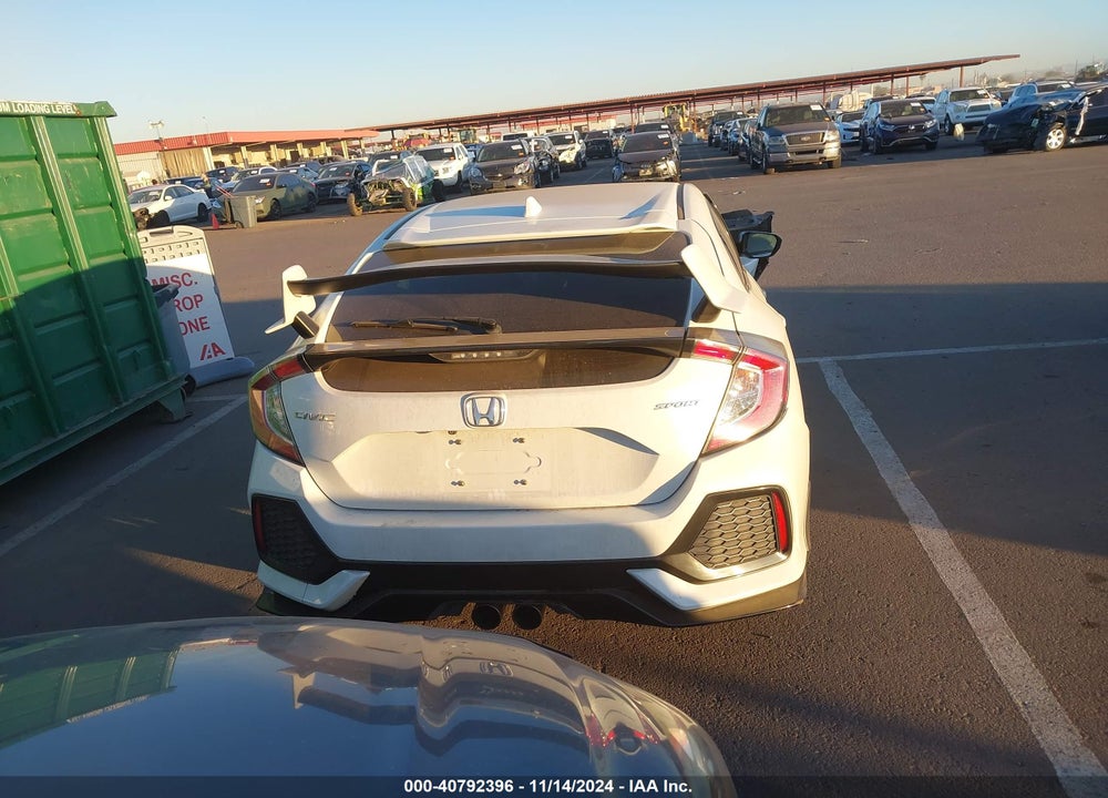 2019 HONDA CIVIC SPORT VIN: SHHFK7H43KU221308