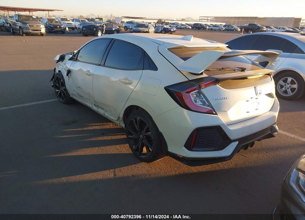 2019 HONDA CIVIC SPORT VIN: SHHFK7H43KU221308