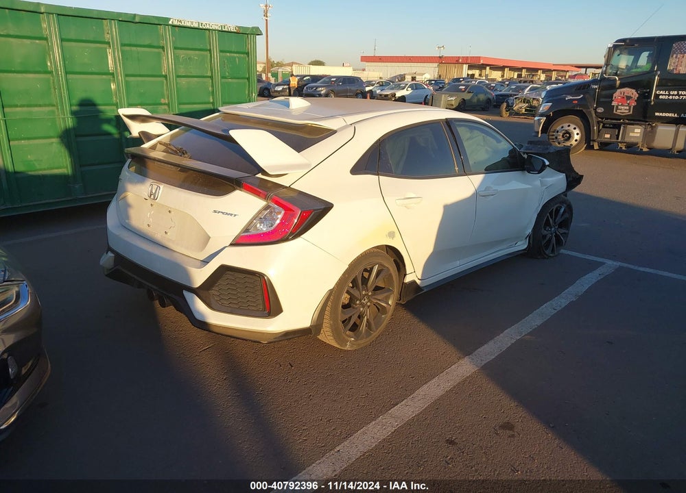 2019 HONDA CIVIC SPORT VIN: SHHFK7H43KU221308