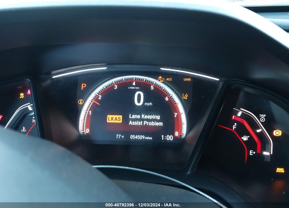 2019 HONDA CIVIC SPORT VIN: SHHFK7H43KU221308
