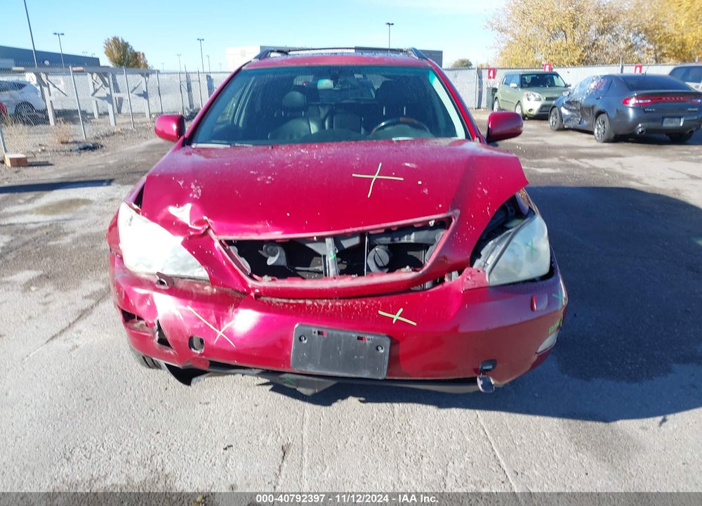2009 LEXUS RX 350 VIN: JTJHK31U892051535