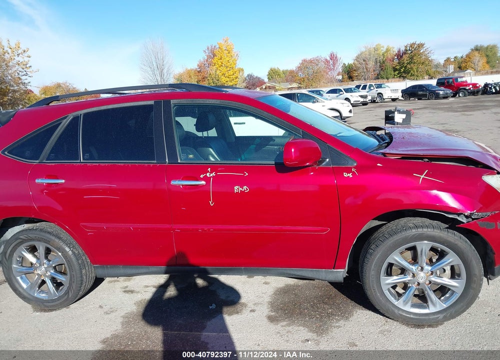 2009 LEXUS RX 350 VIN: JTJHK31U892051535