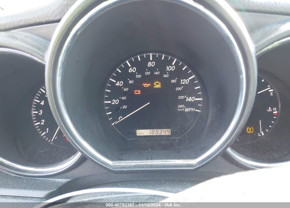 2009 LEXUS RX 350 VIN: JTJHK31U892051535