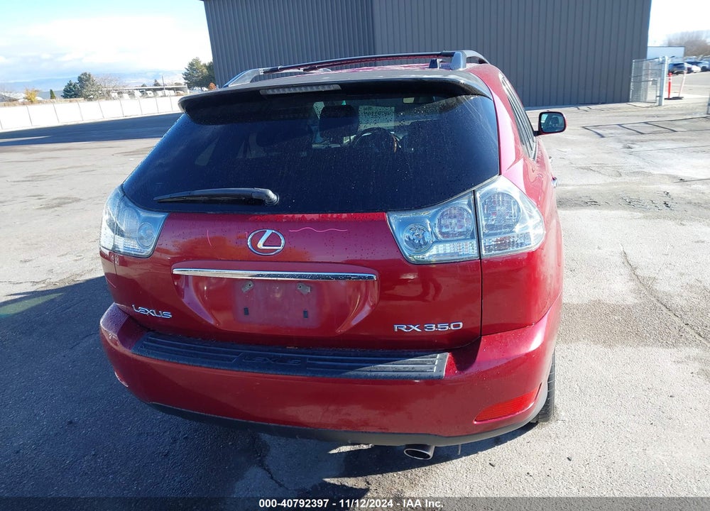 2009 LEXUS RX 350 VIN: JTJHK31U892051535
