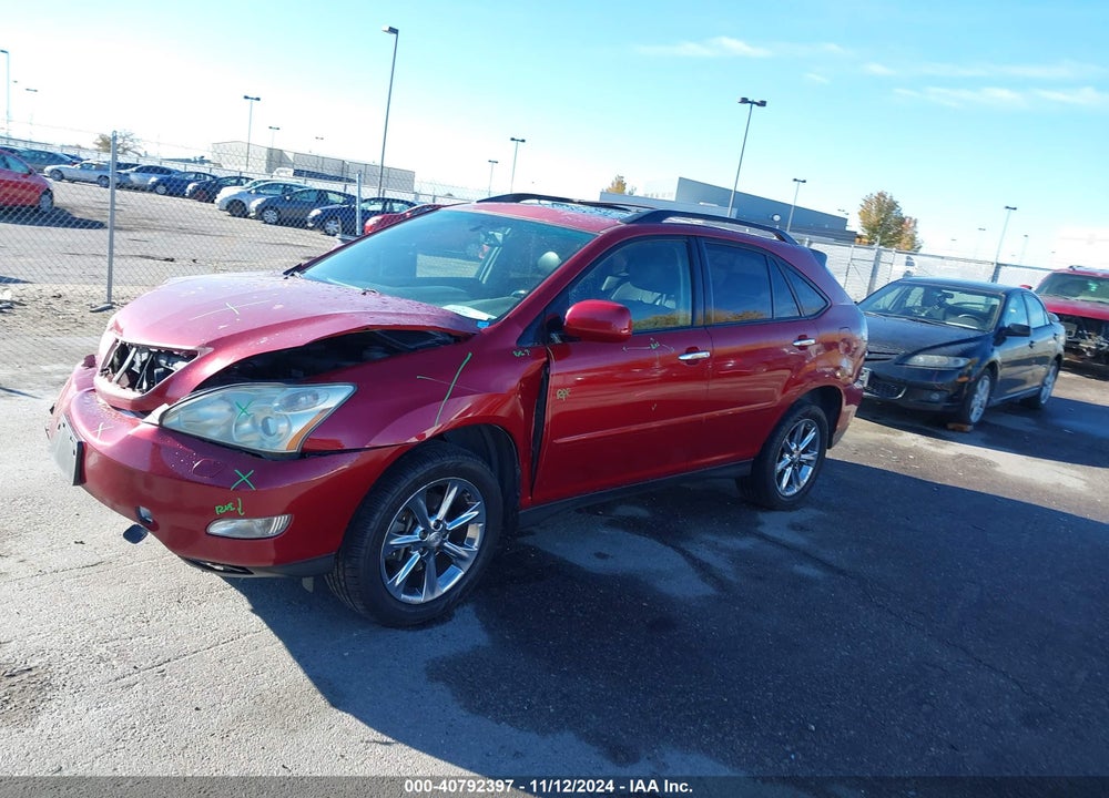 2009 LEXUS RX 350 VIN: JTJHK31U892051535