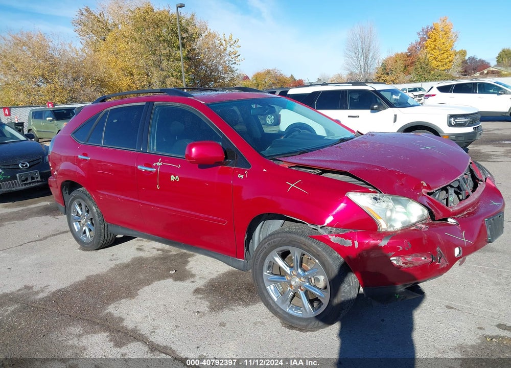 2009 LEXUS RX 350 VIN: JTJHK31U892051535