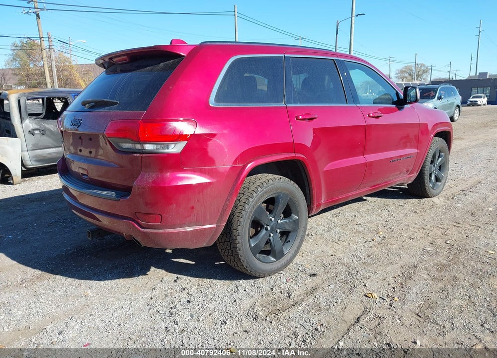 2014 JEEP GRAND CHEROKEE ALTITUDE VIN: 1C4RJFAG2EC568632