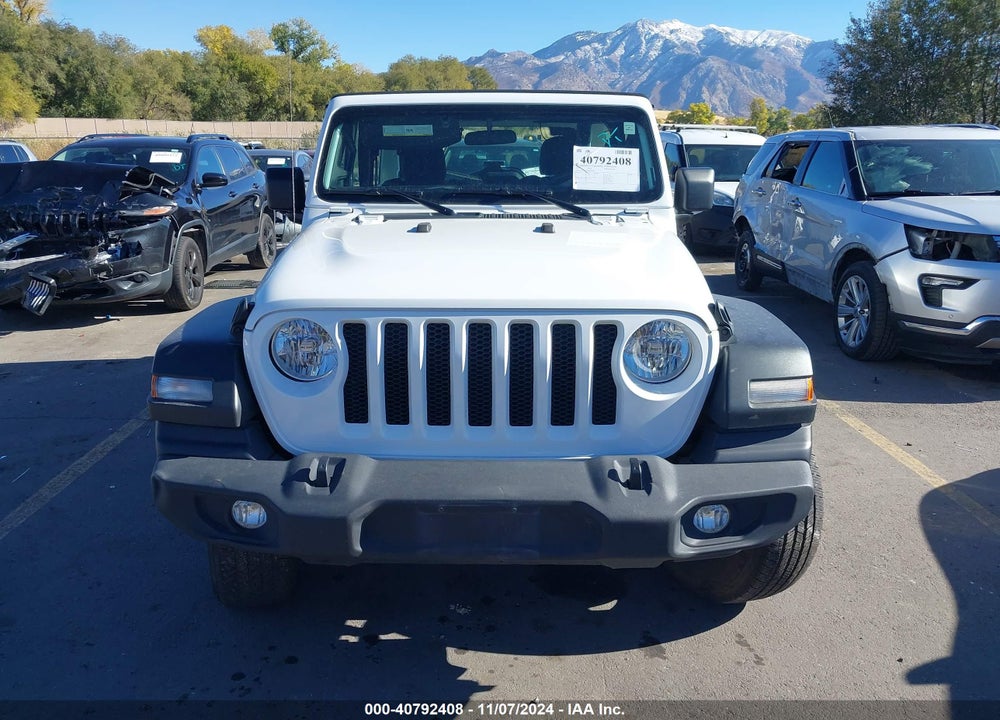 2021 JEEP WRANGLER SPORT 4X4 VIN: 1C4GJXAN9MW522823