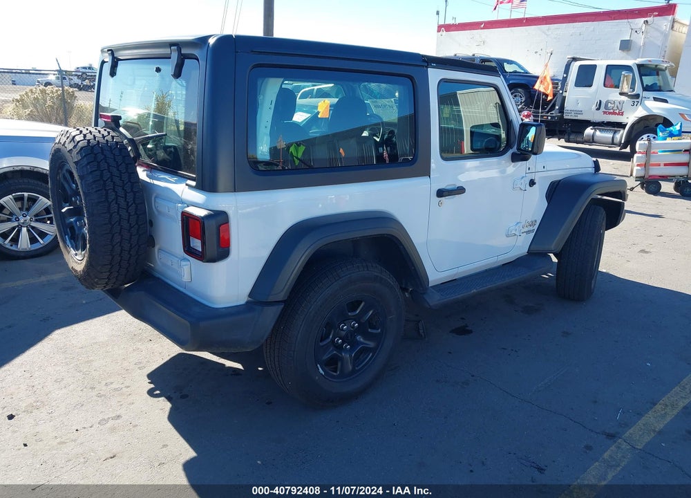 2021 JEEP WRANGLER SPORT 4X4 VIN: 1C4GJXAN9MW522823