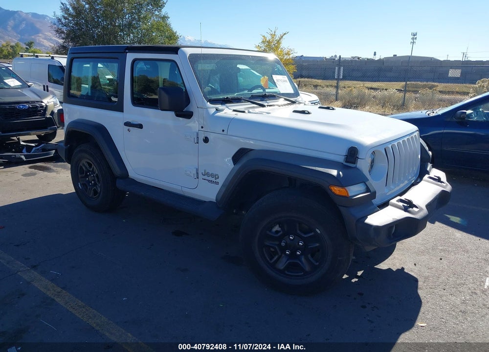 2021 JEEP WRANGLER SPORT 4X4 VIN: 1C4GJXAN9MW522823
