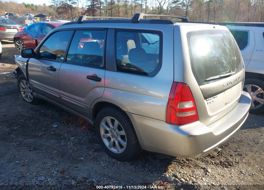 2005 SUBARU FORESTER 2.5XS VIN: JF1SG65695H750757