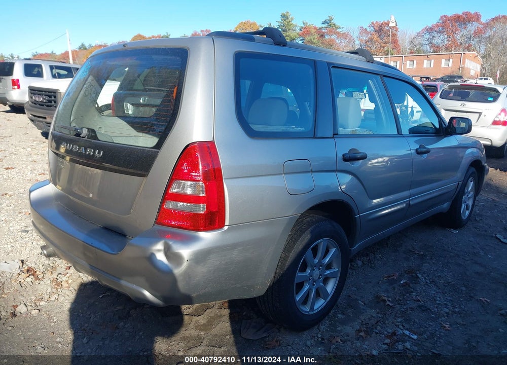 2005 SUBARU FORESTER 2.5XS VIN: JF1SG65695H750757