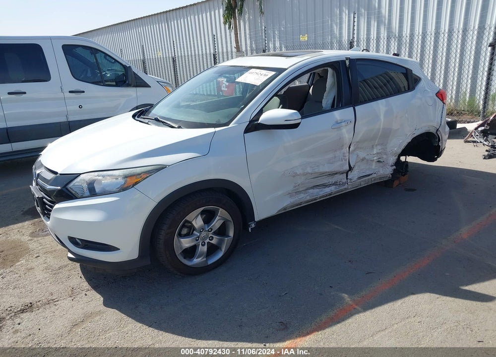 2016 HONDA HR-V EX VIN: 3CZRU5H53GM755461