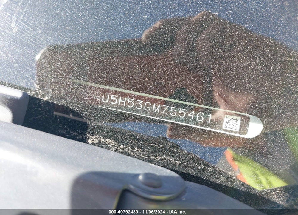 2016 HONDA HR-V EX VIN: 3CZRU5H53GM755461