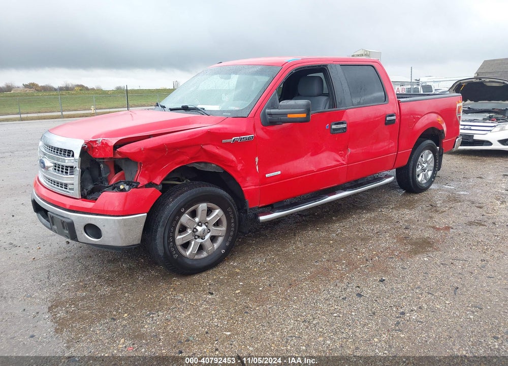 2013 FORD F-150 XLT VIN: 1FTFW1CT0DFD01486
