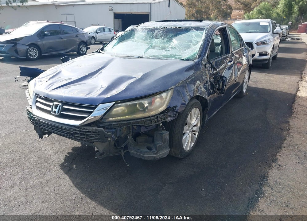 2013 HONDA ACCORD EX-L VIN: 1HGCR2F8XDA056945