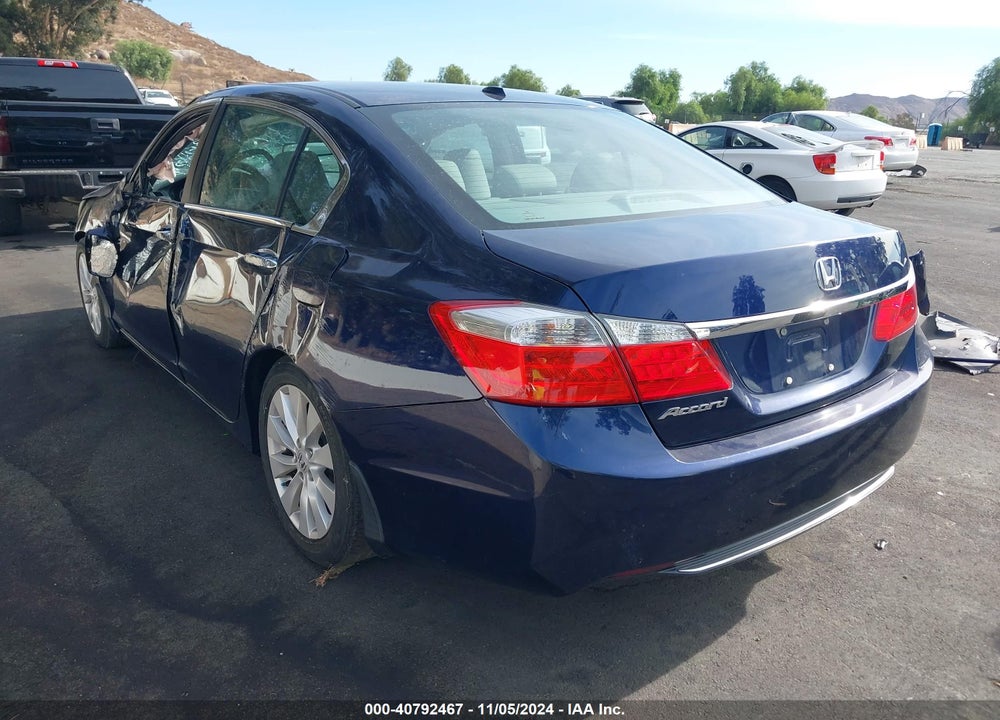 2013 HONDA ACCORD EX-L VIN: 1HGCR2F8XDA056945