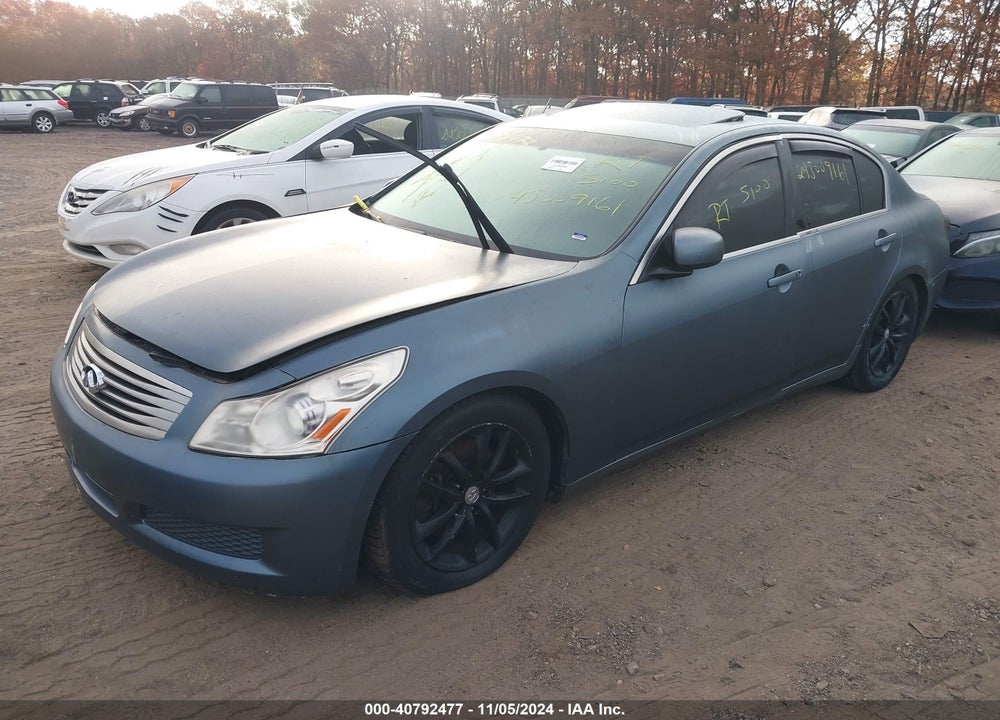2007 INFINITI G35X VIN: JNKBV61F17M804454