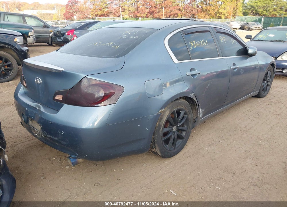 2007 INFINITI G35X VIN: JNKBV61F17M804454