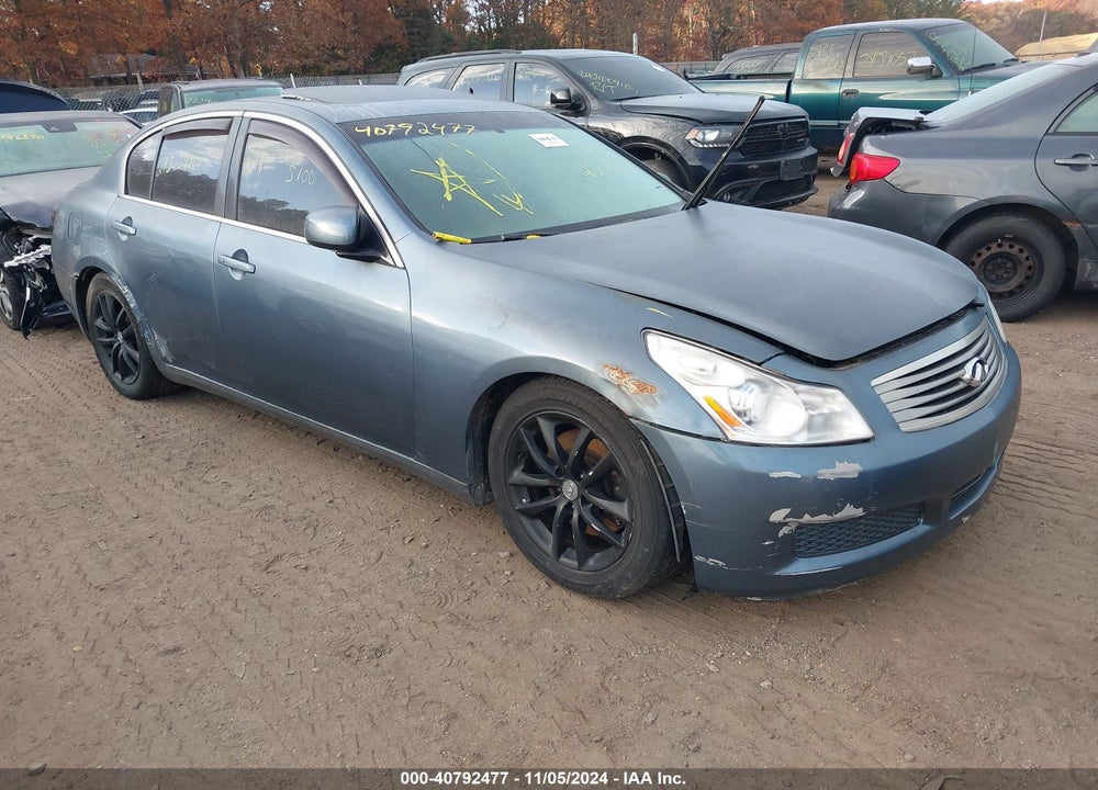 2007 INFINITI G35X VIN: JNKBV61F17M804454
