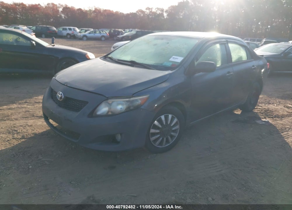 2009 TOYOTA COROLLA LE VIN: 2T1BU40E49C086691