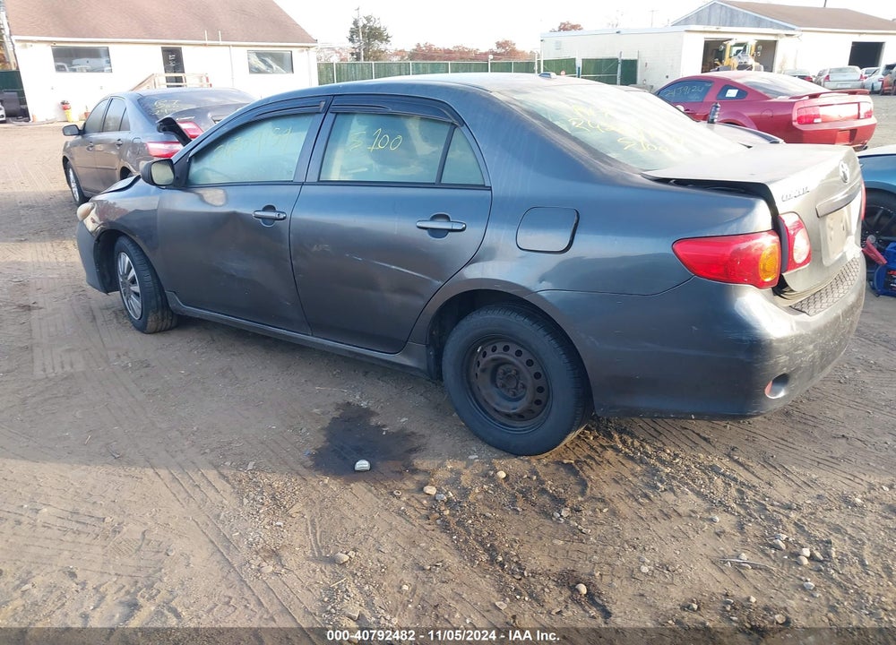 2009 TOYOTA COROLLA LE VIN: 2T1BU40E49C086691