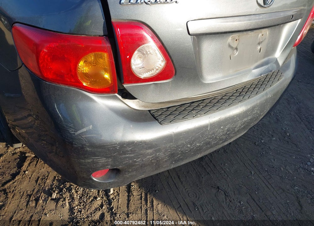 2009 TOYOTA COROLLA LE VIN: 2T1BU40E49C086691