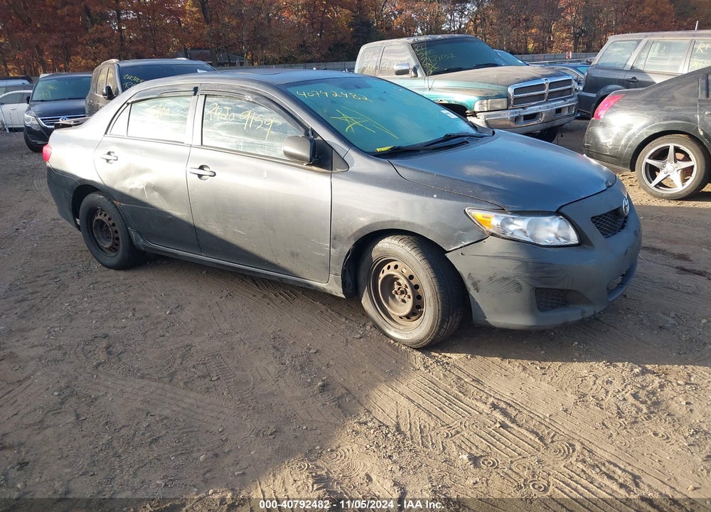 2009 TOYOTA COROLLA LE VIN: 2T1BU40E49C086691