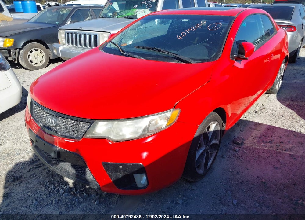 2010 KIA FORTE KOUP SX VIN: KNAFW6A35A5201138