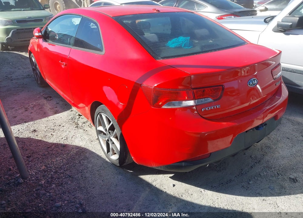 2010 KIA FORTE KOUP SX VIN: KNAFW6A35A5201138
