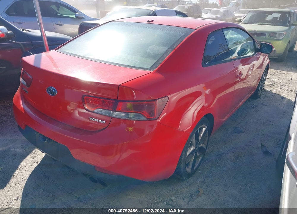 2010 KIA FORTE KOUP SX VIN: KNAFW6A35A5201138