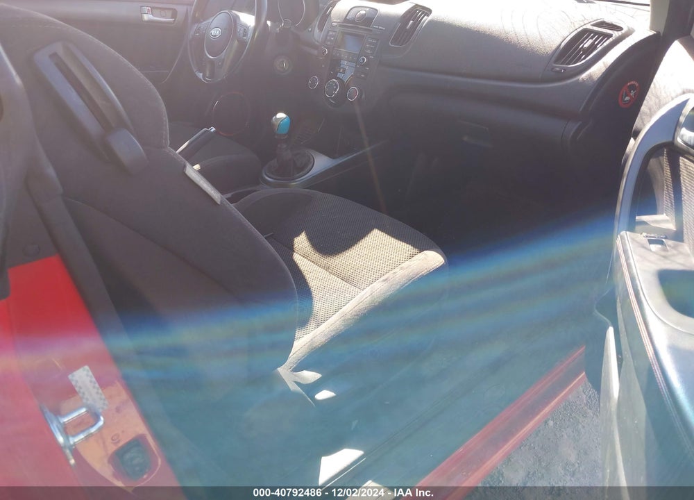 2010 KIA FORTE KOUP SX VIN: KNAFW6A35A5201138