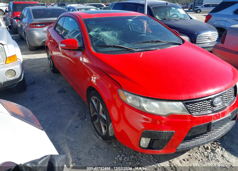 2010 KIA FORTE KOUP SX VIN: KNAFW6A35A5201138
